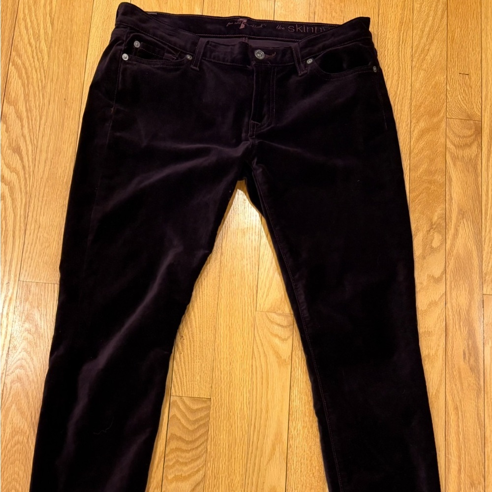 7 For All Mankind Purple pants